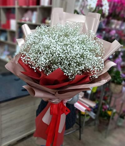 Букет цветов из: Гипсофила в Эльхотово