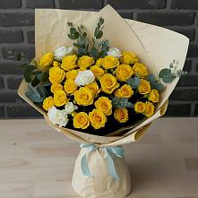 Букет цветов из:  Розы #REPLACE_PRED# Эльхотово