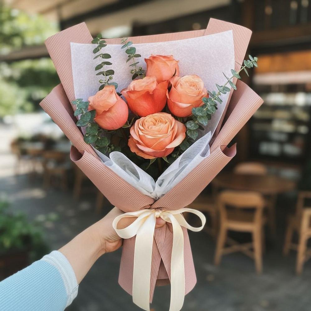 Букет цветов из: Розы в Эльхотово