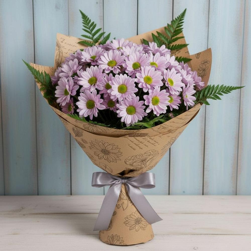 Букет цветов из: Хризантемы в Эльхотово