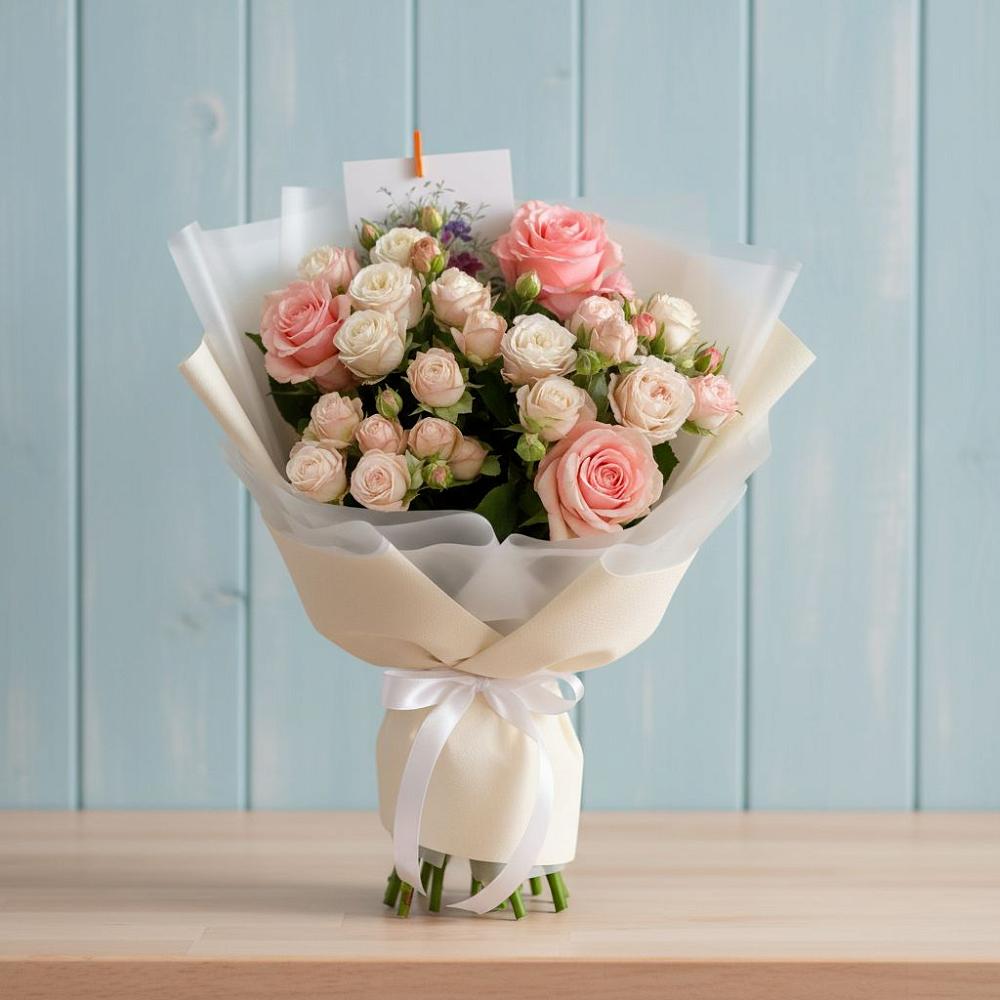 Букет цветов из: Розы в Эльхотово