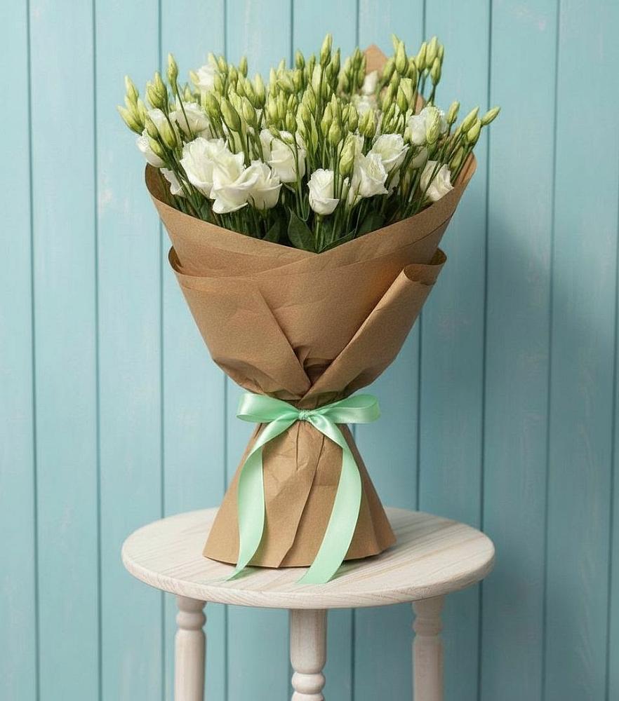 Букет цветов из: Лизиантусы в Эльхотово