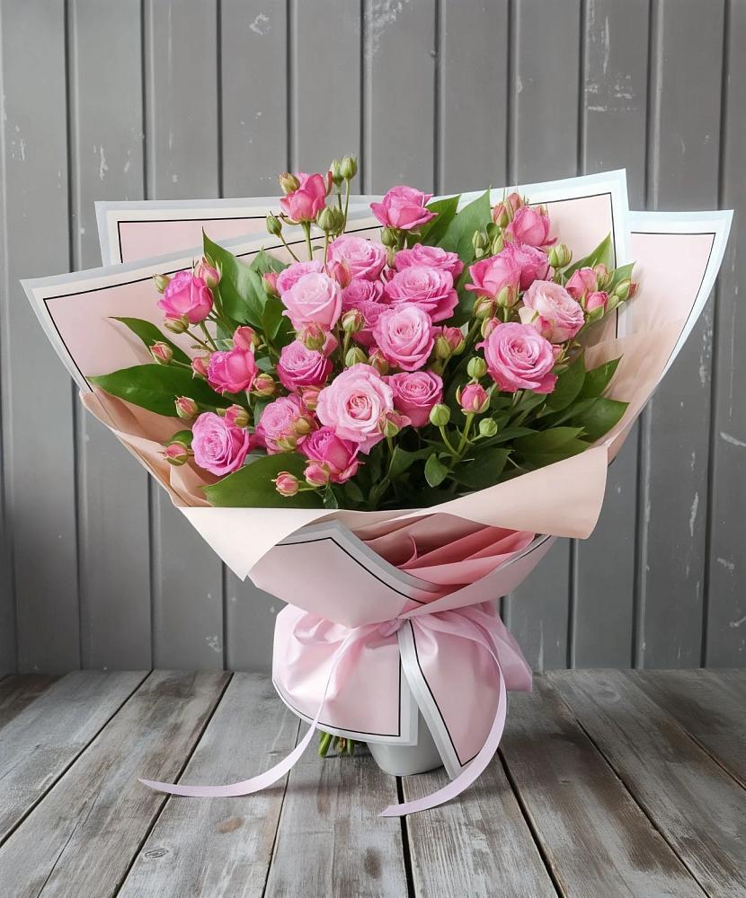 Букет Розовый кустик в Эльхотово