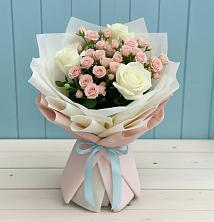 Букет цветов из:  Розы в Эльхотово