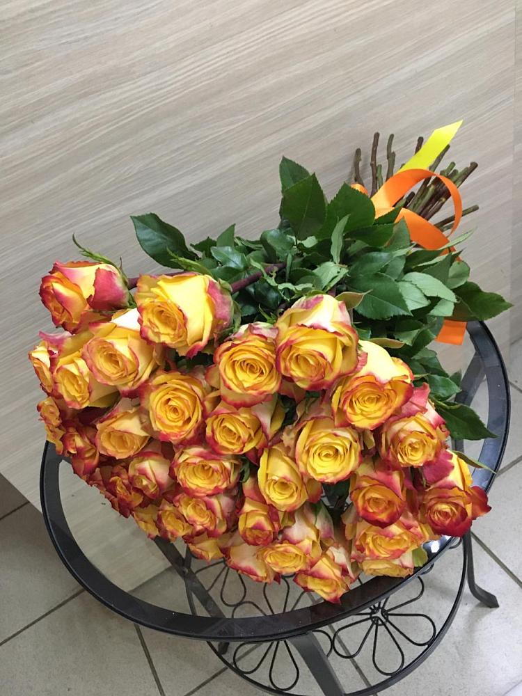 Букет Желтые розы в Эльхотово