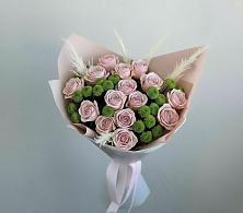 Букет цветов из:  Розы и Хризантемы в Эльхотово