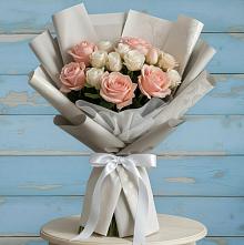 Букет цветов из:  Розы в Эльхотово