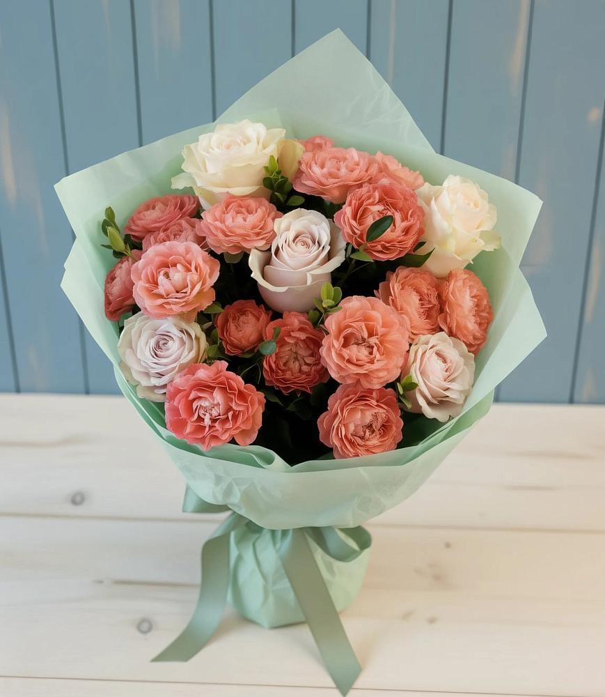 Букет цветов из: Розы в Эльхотово