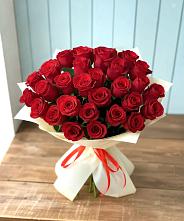 Букет 29 Красных роз в Эльхотово
