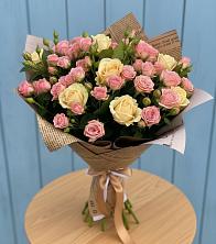 Букет цветов из:  Розы в Эльхотово