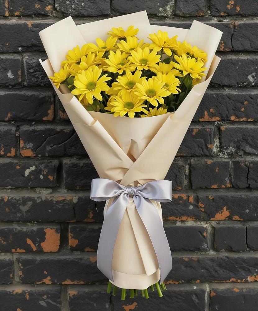 Букет цветов из: Хризантемы в Эльхотово