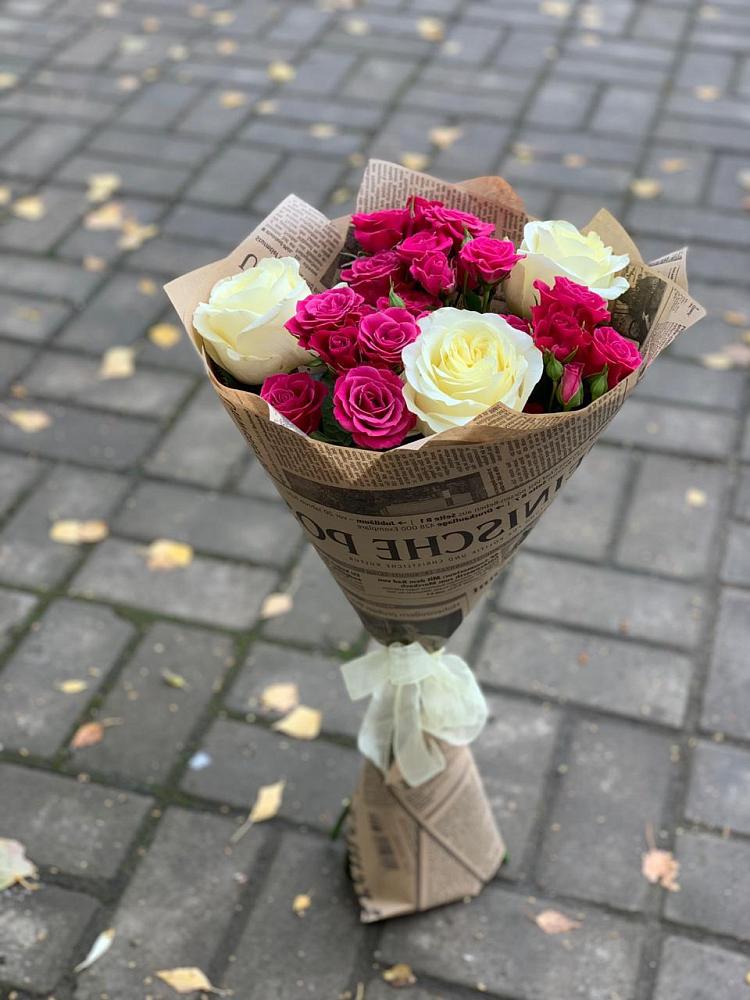 Букет цветов из: Розы в Эльхотово