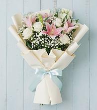 Букет цветов из:  Лилии #REPLACE_PRED# Эльхотово